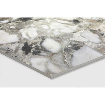 Керамогранит Arcadia Ceramica (Аркадиа Керамика) Aragonite White Shape + Glue 60х120 см, SH1001-G