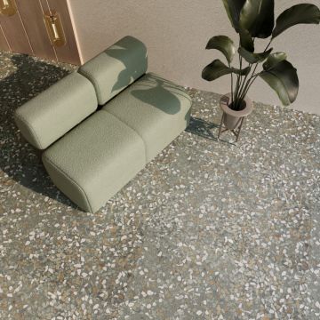 Керамогранит Arcadia Ceramica (Аркадиа Керамика) Veneziano Terra Verde Shape+Glue Art 60х120 см, SH1009-G