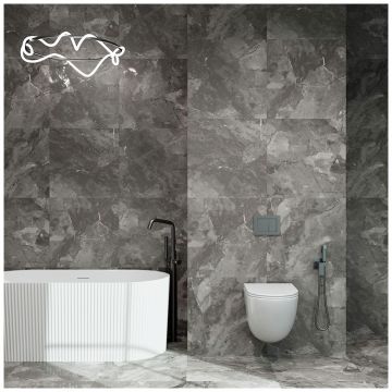Керамогранит Аркадиа Керамика Bismanto Grey 60x60 см CR6020-A, Arcadia Ceramica