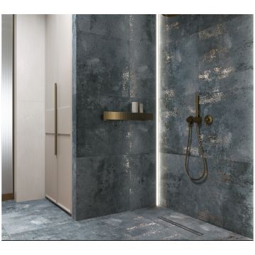 Керамогранит Аркадиа Керамика Metal Azul 60x60 см MT6001-A, Arcadia Ceramica