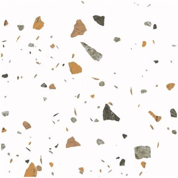 Керамогранит Аркадиа Керамика Terazzo Blanco 60x60 см GI6003-A, Arcadia Ceramica