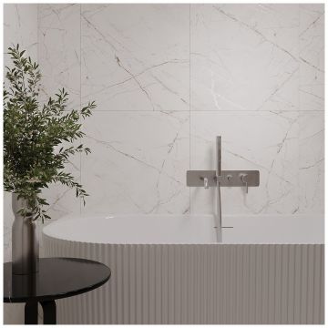 Керамогранит Аркадиа Керамика Valencia Silver Grey 60x60 см CR6018-A, Arcadia Ceramica