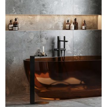 Керамогранит Arcadia Ceramica (Аркадиа Керамика) Eragon Dark Grey 60х120 см, GI8002-A