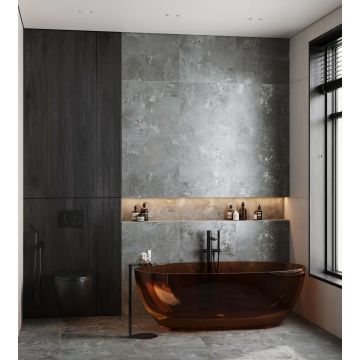 Керамогранит Arcadia Ceramica (Аркадиа Керамика) Eragon Dark Grey 60х120 см, GI8002-A