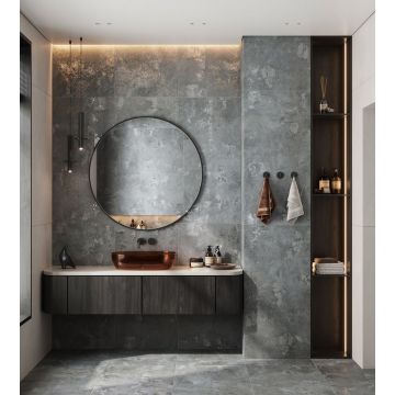 Керамогранит Arcadia Ceramica (Аркадиа Керамика) Eragon Dark Grey 60х120 см, GI8002-A