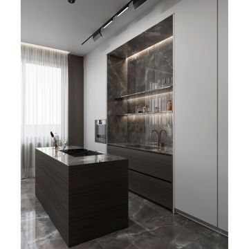 Керамогранит Arcadia Ceramica (Аркадиа Керамика) Pulpis Nero 60х60 см, FP1014-A