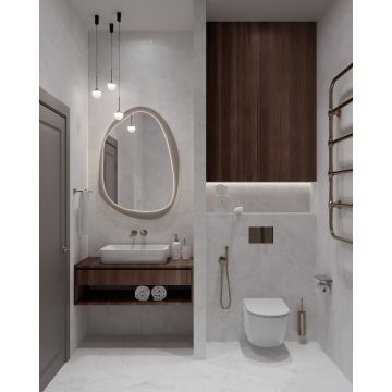 Керамогранит Arcadia Ceramica (Аркадиа Керамика) Arctic White Carving 60х120 см, CR4007-A