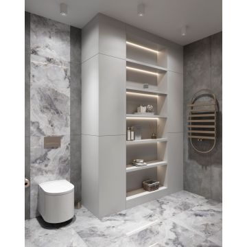 Керамогранит Arcadia Ceramica (Аркадиа Керамика) Invisible Onyx Grey 60х120 см, FP1026-A