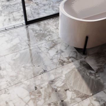 Керамогранит Arcadia Ceramica (Аркадиа Керамика) Aragonite White 60х120 см, FP1036-A