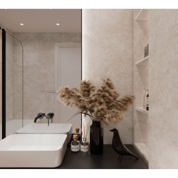 Керамогранит Arcadia Ceramica (Аркадиа Керамика) Arawak White 60х120 см, RT7004-B