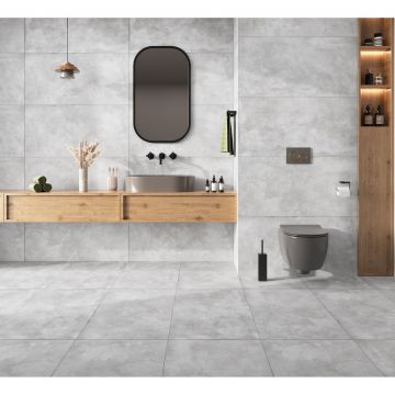 Керамогранит Arcadia Ceramica (Аркадиа Керамика) Cementum Light Grey 60х120 см, RT7005-A