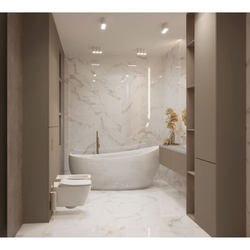 Керамогранит Arcadia Ceramica (Аркадиа Керамика) Calacatta Bianco 60х120 см, FP1019-A