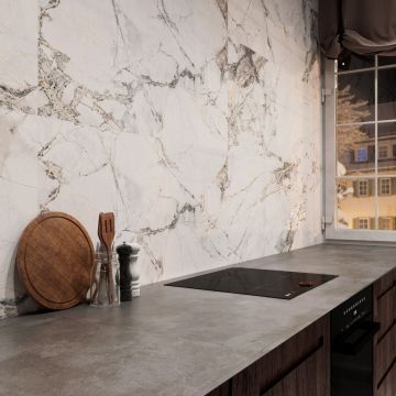 Керамогранит Arcadia Ceramica (Аркадиа Керамика) Malta Bianco 60х120 см, CR4018-A