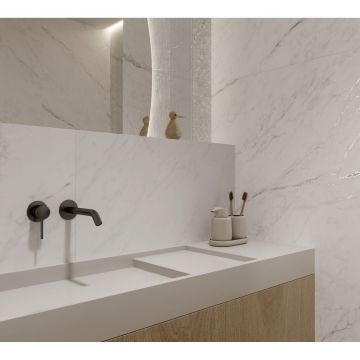 Керамогранит Creanza (Креанза) Montesa White 80х160 см, CZ-GL07-B