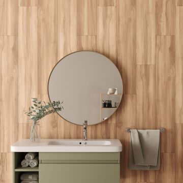 Керамогранит Creanza (Креанза) Fossil Wood Brich 20х120 см, CW-RT09-B