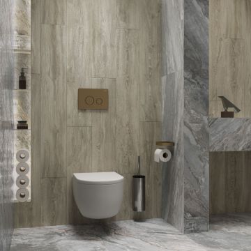 Керамогранит Creanza (Креанза) Husk Wood Bone 20х120 см, CW-RT11-B