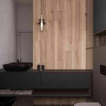 Керамогранит Creanza (Креанза) Mordic Wood Natural 20х120 см, CW-RT17-B
