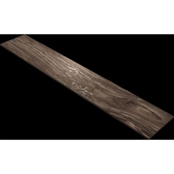 Керамогранит Creanza (Креанза) Pearsian Wood Charcoal 20х120 см, CW-CR01-B