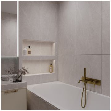 Керамогранит Креанза Castello Bianco 120x60 см SL1005-A, Creanza
