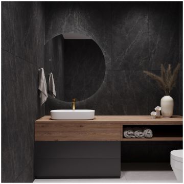 Керамогранит Креанза Castello Nero 120x60 см SL1006-A, Creanza
