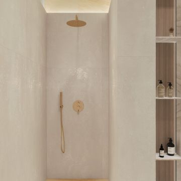 Керамогранит Creanza (Креанза) Canvas Crema 80х160 см, CZ-GL01-B