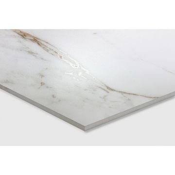 Керамогранит Creanza (Креанза) Enfold Statuario 80х160 см, CZ-GL03-B