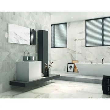 Керамогранит Dune (Дюн) Calacatta Superwhite Satin 60х120 см, 189237