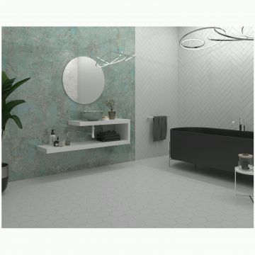 Керамогранит Dune Amazonite 60х120 см голубой полированная 188642