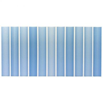 Керамическая плитка Dune Kit-kat Mosaic Sky Matt 10х20 см голубой матовая 188913
