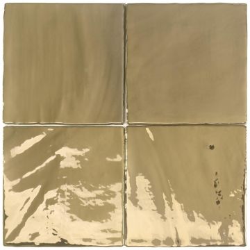 Керамическая плитка Dune Tabarca Gold Glossy 15х15 см золотой 188523