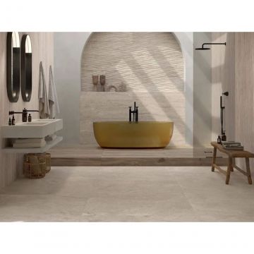Керамогранит Fondovalle (Фондовалле) Royal Travertino Ebur Vein 60x120 см, ROT019