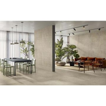 Керамогранит Fondovalle (Фондовалле) Background Snowy Real матовый ректификат 120x278 см, BAG005