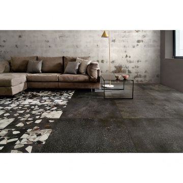 Керамогранит Fioranese (Фиоранесе) I Cocci Grafite Spaccato Ret 90x90 см, IC907DR