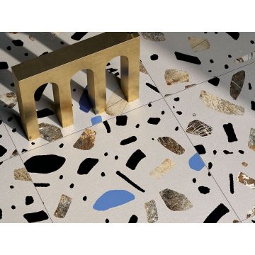 Керамогранит Fioranese (Фиоранесе) Fio Ghiaia Maxi Bianco Ret 60x60 см, GHX601R