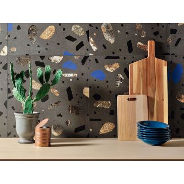 Керамогранит Fioranese (Фиоранесе) Fio Ghiaia Maxi Grafite Ret 60x60 см, GHX600R