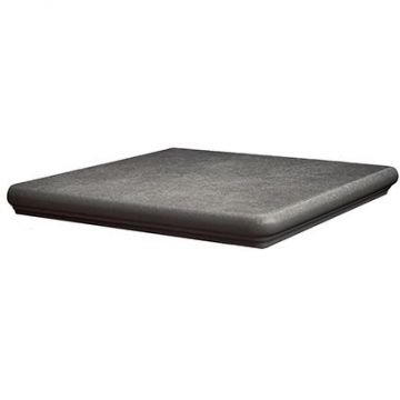 Ступень клинкерная угловая Interbau (Интербау) Alpen 058 Антрацит 32x32 см