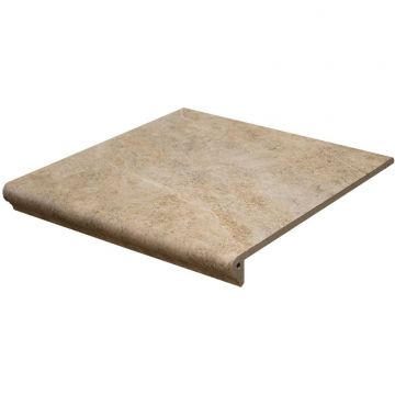 Ступень клинкерная фронтальная Interbau (Интербау) Abell 270 желто-бежевая 31x32 см