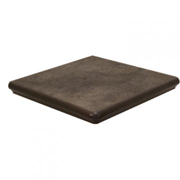 Ступень клинкерная угловая Interbau (Интербау) Alpen 045 Engadin Бурый песок 32x32 см