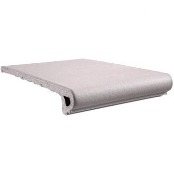 Cтупень клинкерная флорентийская фронтальная Canada Gres (Каньяда Грес) Blanco 012 White 24.4х33х1.8 см