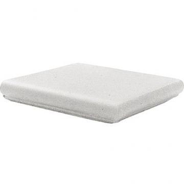 Ступень клинкерная флорентийская угловая Canada Gres (Каньяда Грес) Blanco 012 White 33х33х1.8 см