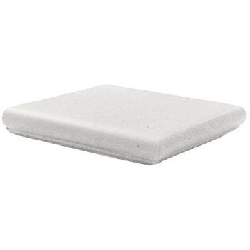 Cтупень клинкерная флорентийская угловая Canada Gres (Каньяда Грес) Natura 012 White 33х33х1.8 см