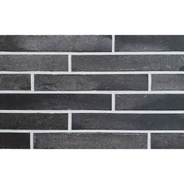 Клинкерная плитка под кирпич Dekeramik (Декерамик) Brick Loft INT 576 Antrazit 36х5.2 см