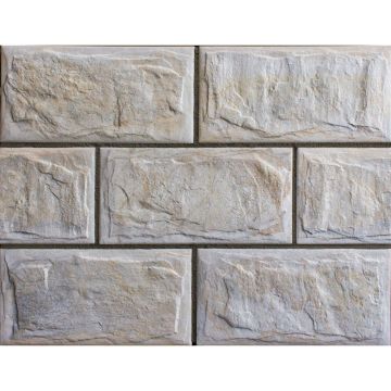 Клинкерная плитка для фасадов SilverFox (Сильверфокс) Anes 412 Marfil 14.8х29.5х0.87 см