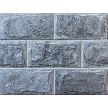 Клинкерная плитка для фасадов SilverFox (Сильверфокс) Anes 413 Gris 14.8х29.5х0.87 см