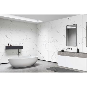 Керамогранит Premium Global Tile (Премиум Глобал Тайл) Olivia Белый матовый 60x120 см, PGT120609403MGR