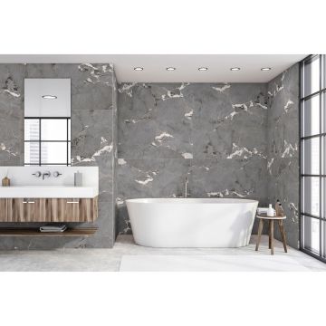 Керамогранит Premium Global Tile (Премиум Глобал Тайл) Pegasus Серый матовый 60x120 см, PGT1206010201SGR