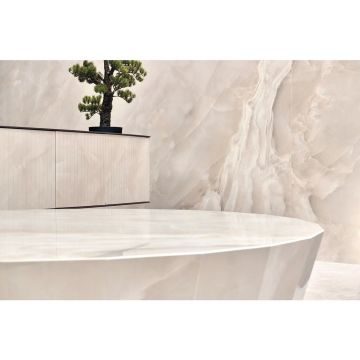 Керамогранит Ariostea Ceramica (Ариостэ Керамика) Ultra Onici Onice Pesca polished 75x150 см, UO6L157588