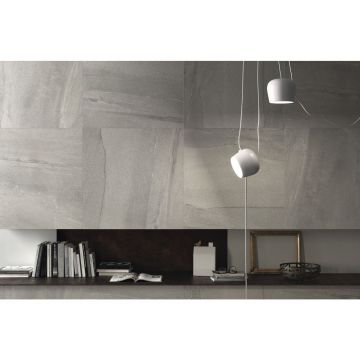 Керамогранит Ariostea Ceramica (Ариостэ Керамика) Ultra Pietre Basaltina Grey natural 100x300 см, UP6S310443
