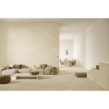 Керамогранит Ariostea Ceramica (Ариостэ Керамика) Ultra Pietre Crema Luna flamed 100x100 см, UP6ST100657