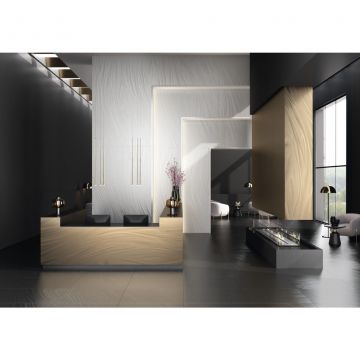 Керамогранит Ariostea Ceramica (Ариостэ Керамика) Luce Pearl metal natural 100x300 см, IG6P310535